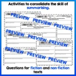Summarising Activites Pack b