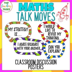 Maths Talk Moves Posters Set