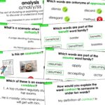 Tier 2 Vocabulary Explicit Teaching Slides Year 7 Set One d