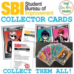 Student Bureau of Improvement Collector Cards
