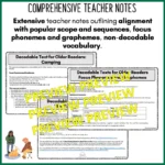 Decodable Reader - Camping c