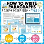 How to Write Paragraphs Year 4-8