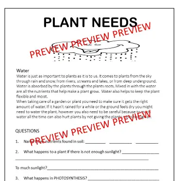 Plant readings C Plant readings C