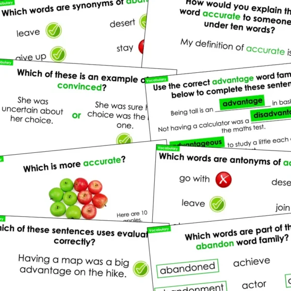 Tier 2 Vocabulary Explicit Teaching Slides Year 4 Set One c Tier 2 Vocabulary Explicit Teaching Slides Year 4 Set One c