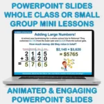 Adding Multi-digit Numbers NO Yrs4-6 A