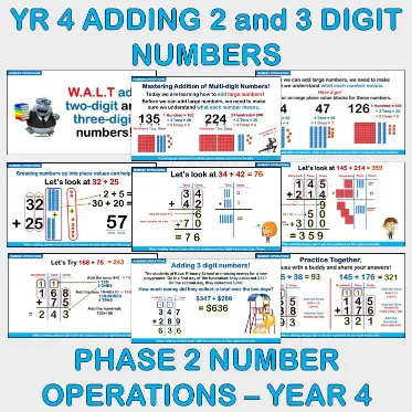 Adding Multi-digit Numbers NO Yrs4-6 B Adding Multi-digit Numbers NO Yrs4-6 B