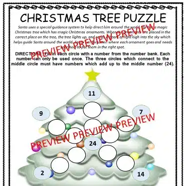 Christmas Puzzles B Christmas Puzzles B