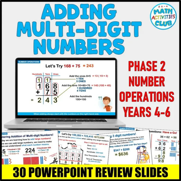 Cover2 Adding Multi-digit Numbers NO Yrs4-6 Cover2 Adding Multi-digit Numbers NO Yrs4-6