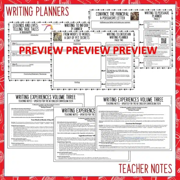 Writing Experiences Volume THREE - 2024 Edition (New Curriculum) c Writing Experiences Volume THREE - 2024 Edition (New Curriculum) c