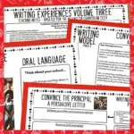 Writing Experiences Volume THREE - 2024 Edition (New Curriculum) d