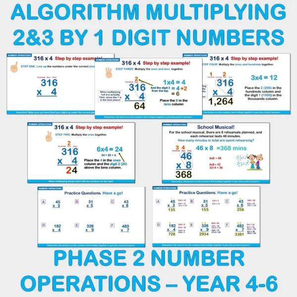 Algorithm 2&3 digit by 1 digit Multiplying Numbers C Algorithm 2&3 digit by 1 digit Multiplying Numbers C