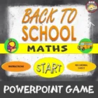 Cover back to school powerpoint game