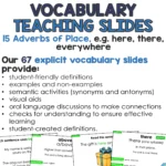 Vocabulary Explicit Teaching Slides and Activities Year 2 Adverbs of Place_Page_1