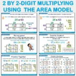 Area model 2 by 2 digit Multiplying Numbers NO Phase 2&3 Yrs5-7 C