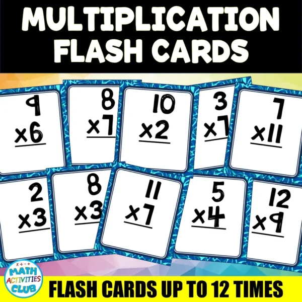 Multiplication flash cards & traingle B Multiplication flash cards & traingle B