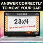 PowerP CarRace 2x1 and 1x1 Multiplication + division C