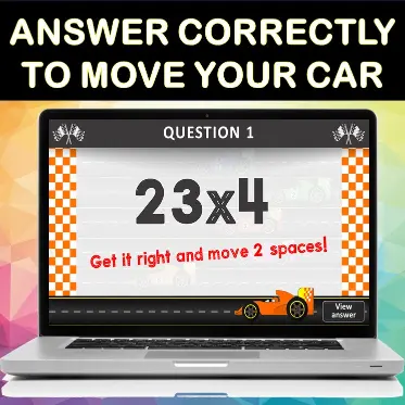 PowerP CarRace 2x1 and 1x1 Multiplication + division C PowerP CarRace 2x1 and 1x1 Multiplication + division C