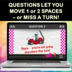 PowerP CarRace 2x1 and 1x1 Multiplication + division D