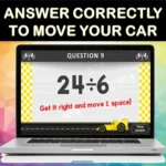 PowerP CarRace 2x1 and 1x1 Multiplication + division E