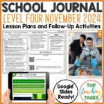 School Journal Level 4 November 2024