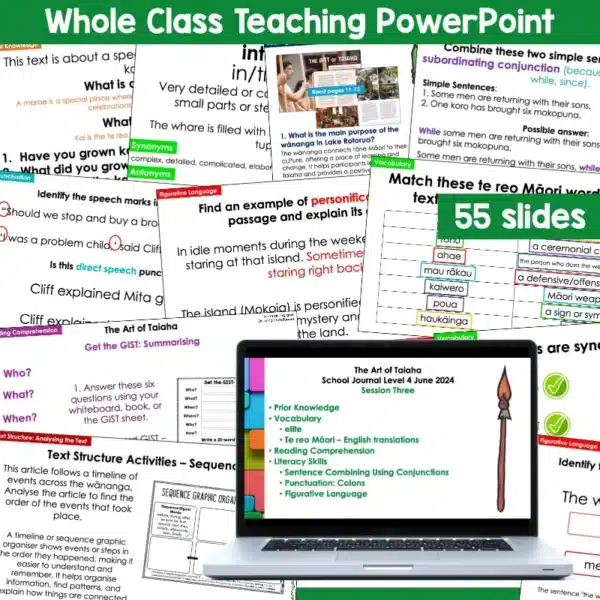 The Art of Taiaha Whole Class Teaching Activities c The Art of Taiaha Whole Class Teaching Activities c