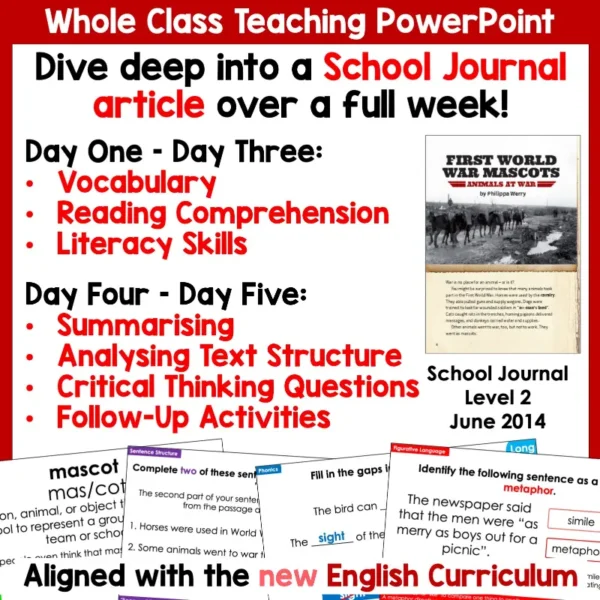 First World War Mascots SJ L2 June 2014 Whole Class a First World War Mascots SJ L2 June 2014 Whole Class a