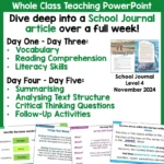 Running Wild Whole Class Teaching Activities a