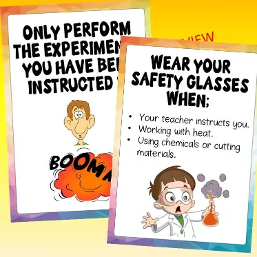 Science Rules Poster B Science Rules Poster B