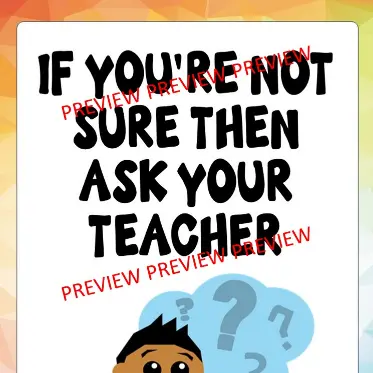 Science Rules Poster D Science Rules Poster D