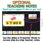 Structured Lieracy Spelling Rule Teaching Slides Phase Two During Fourth Year c