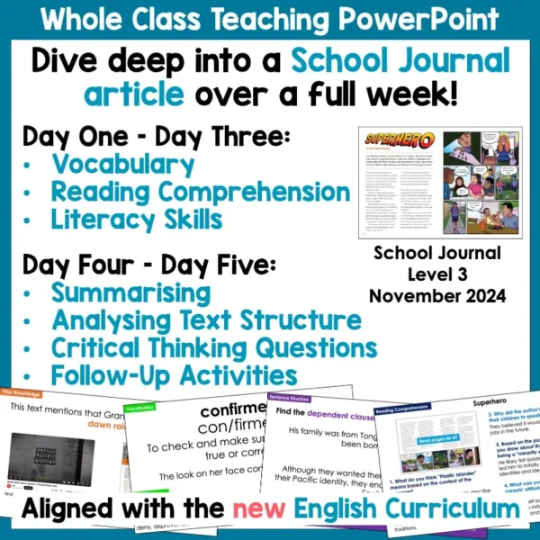 Superhero Whole Class Teaching Activities SJ Level 3 Nov 2024 a Superhero Whole Class Teaching Activities SJ Level 3 Nov 2024 a