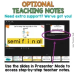 Structured Lieracy Spelling Rule Teaching Slides Phase Two During Fifth Year c
