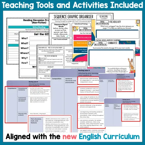 Tupaia Whole Class Reading Activities c Tupaia Whole Class Reading Activities c