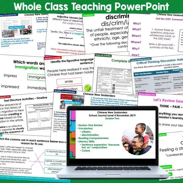 Chinese New Zealanders Whole Class Activities b Chinese New Zealanders Whole Class Activities b