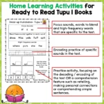 Tupu 1 Home Learning a
