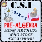 Algebra King Arthur Cover