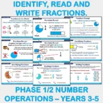 Identify Read & Write Fractions RN Phase 2 Yrs3-5 B