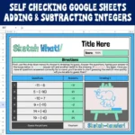 Integers Google Sheets C