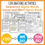 Writing to Inform - Explanations Bundle b
