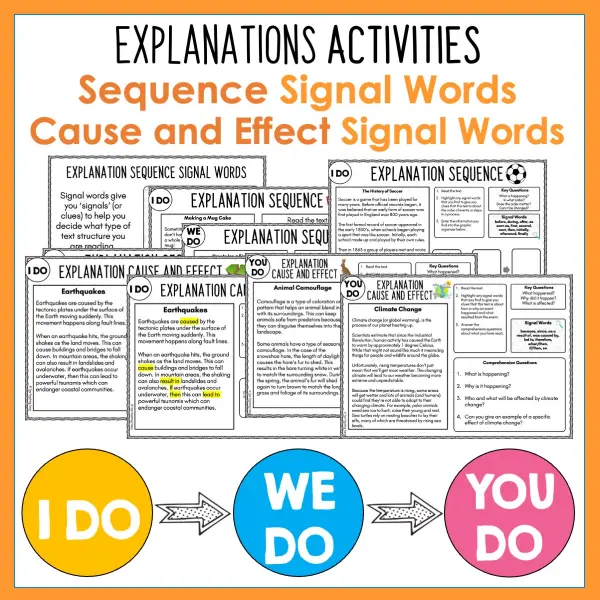 Writing to Inform - Explanations Bundle b Writing to Inform - Explanations Bundle b