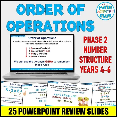 Cover Order of Operations 2 Yrs4-6
