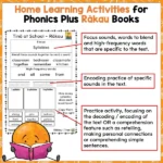 Rākau Home Learning Activities a