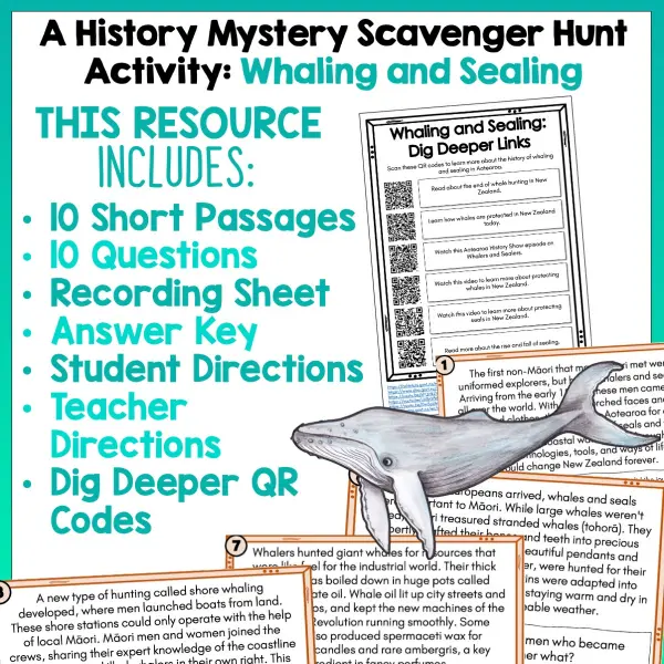 Whaling and Sealing History Mystery a Whaling and Sealing History Mystery a