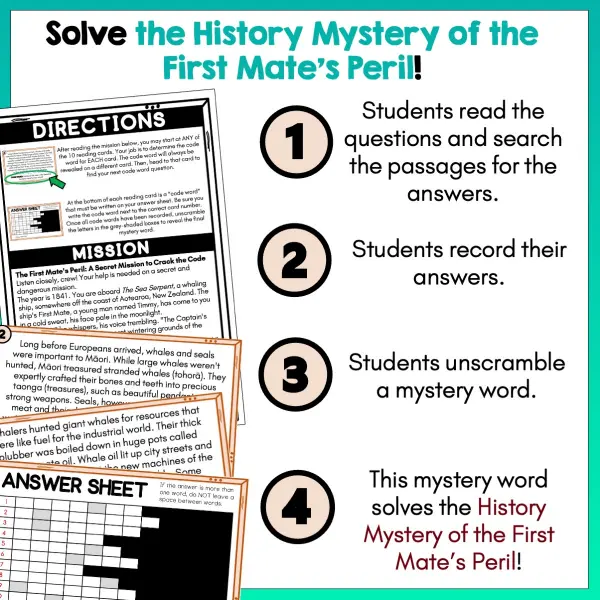 Whaling and Sealing History Mystery b Whaling and Sealing History Mystery b