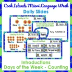 Cook Islands Māori Language Week Daily Slides b