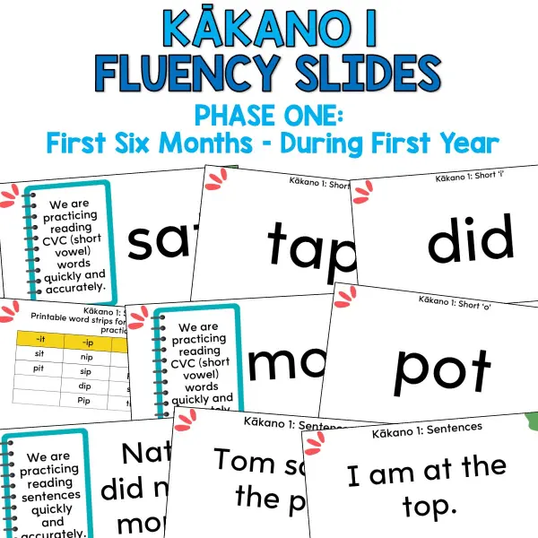 Fluency Slides - Phase 1 - Kakano 1 a Fluency Slides - Phase 1 - Kakano 1 a