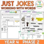Just Jokes Working with Words Activities Year 4