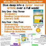 Power from the Sun Whole Class Activities a