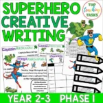 Superhero Creativer Writing Year 2-3
