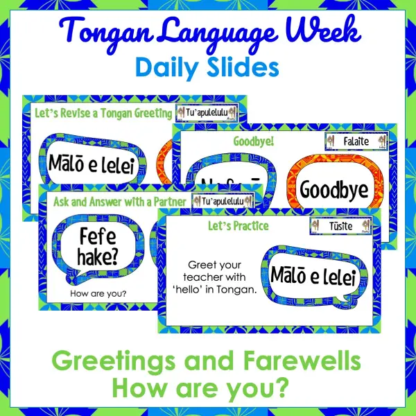 Tonga Language Week Daily Slides a Tonga Language Week Daily Slides a